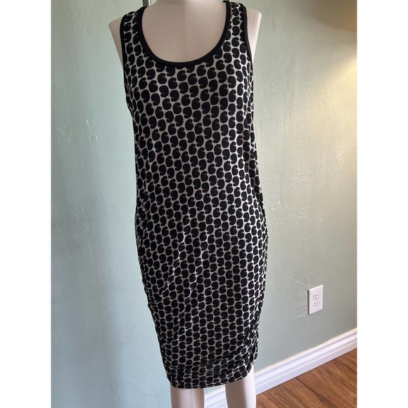 Black and White Rachel Roy Body con Slim Fit Dress Small - Picture 1 of 5